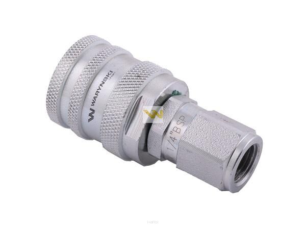 Szybkozłącze hydrauliczne skręcane wtyczka G1/4